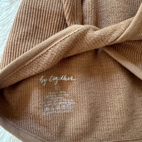 Urban Outfitters Out From Under Twist Tank (Black, Tan, M/L) - Picture 5 of 16